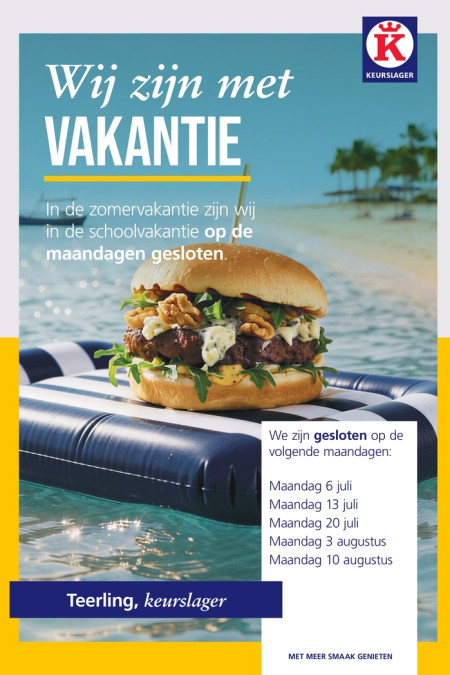 Vakantiesluiting